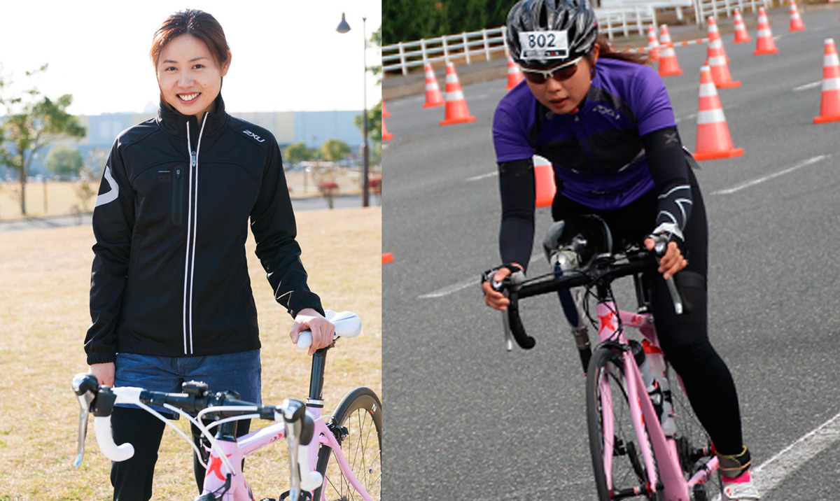 秦由加子選手プロフィール画像